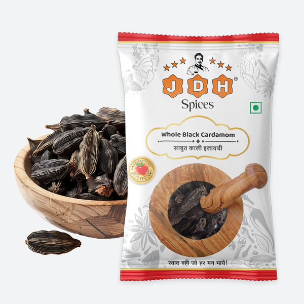 Whole Black Cardamom