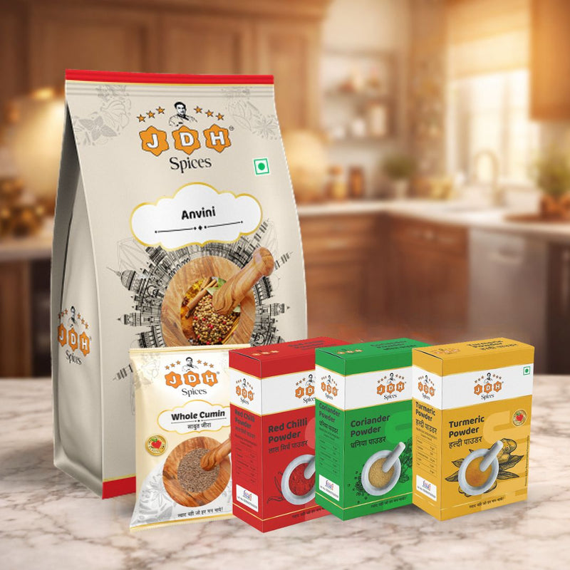 Anvini Spice Box - Pack Of 4 Spices