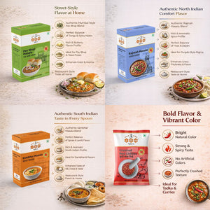 Bhojvini Spice Box - Pack Of 12 Spices