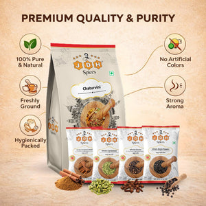 Chaturvini Spice Box - Pack Of 4 Spices