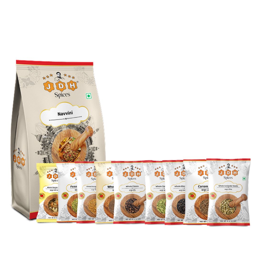 Navvini Spice Box - Pack Of 9 Spices