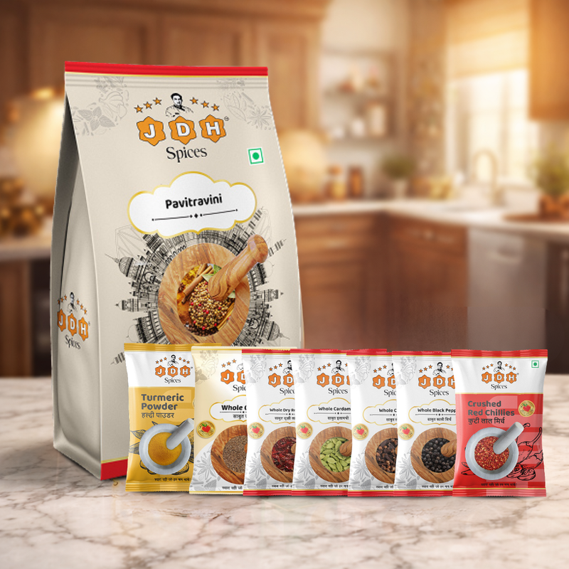 Pavitravini Spice Box - Pack Of 7 Spices