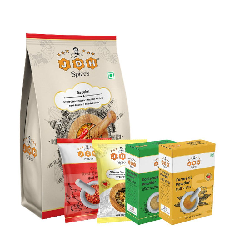 Rasvini Spice Box - Pack Of 4 Spices