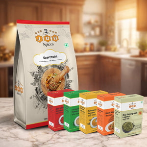 Saarthvini Spice Box - Pack Of 5 Spices