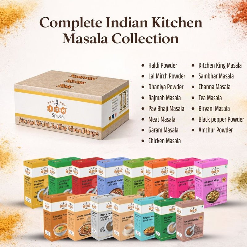 Saarvini Spice Box - Pack Of 15 Spices